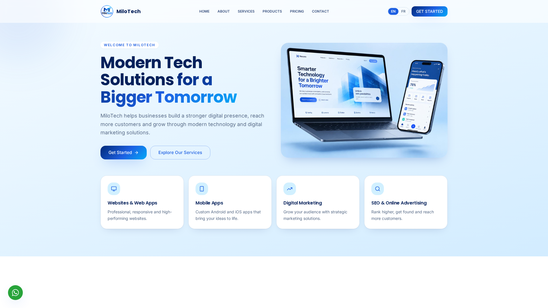 Mobile App Development Company in Cameroon | MiloTech