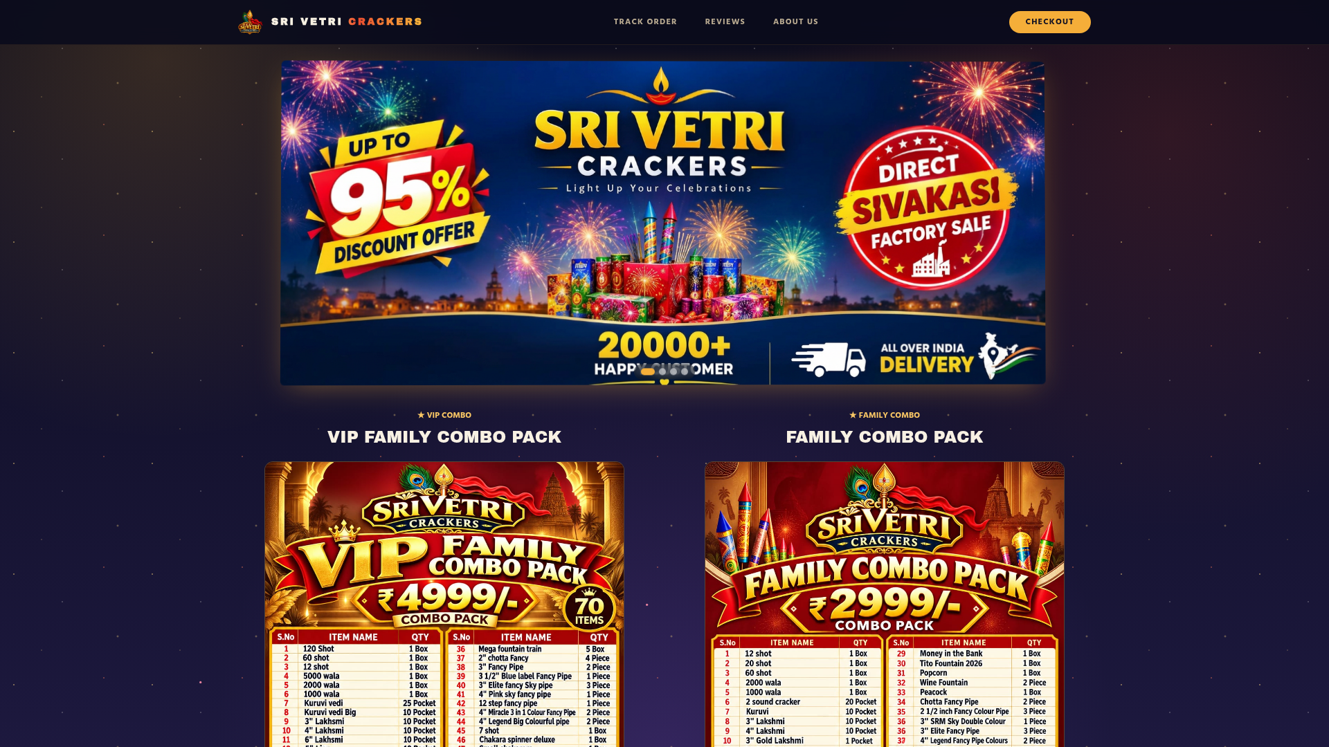 About Us – Sri Vetri Crackers, Sivakasi