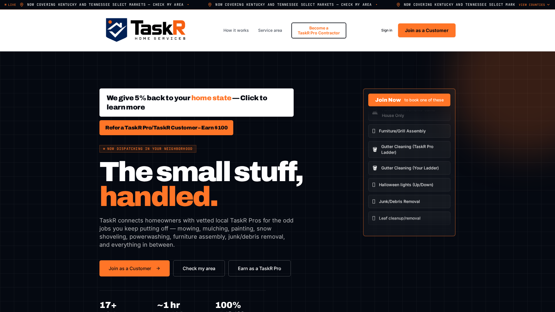 Privacy Notice — TaskR Home Services