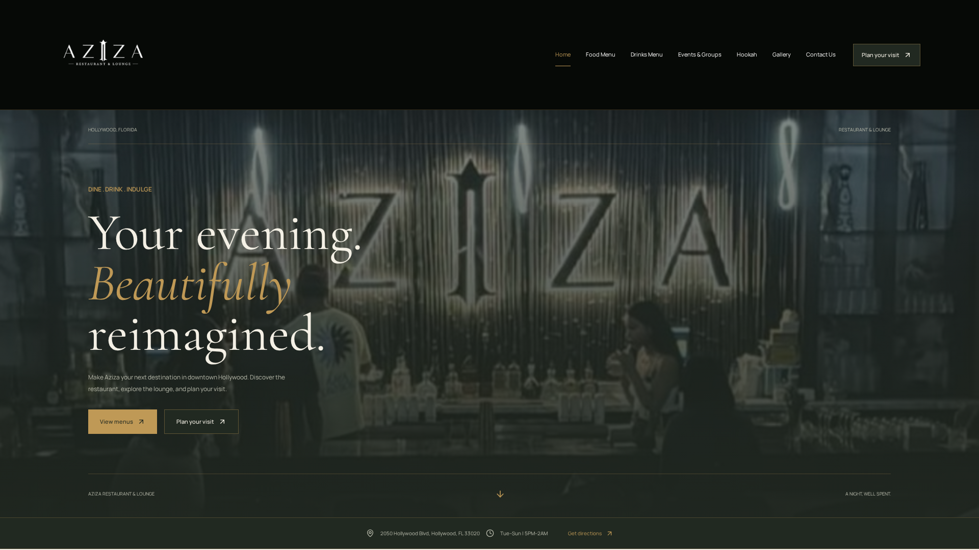 Aziza Restaurant & Lounge — Aziza Hollywood