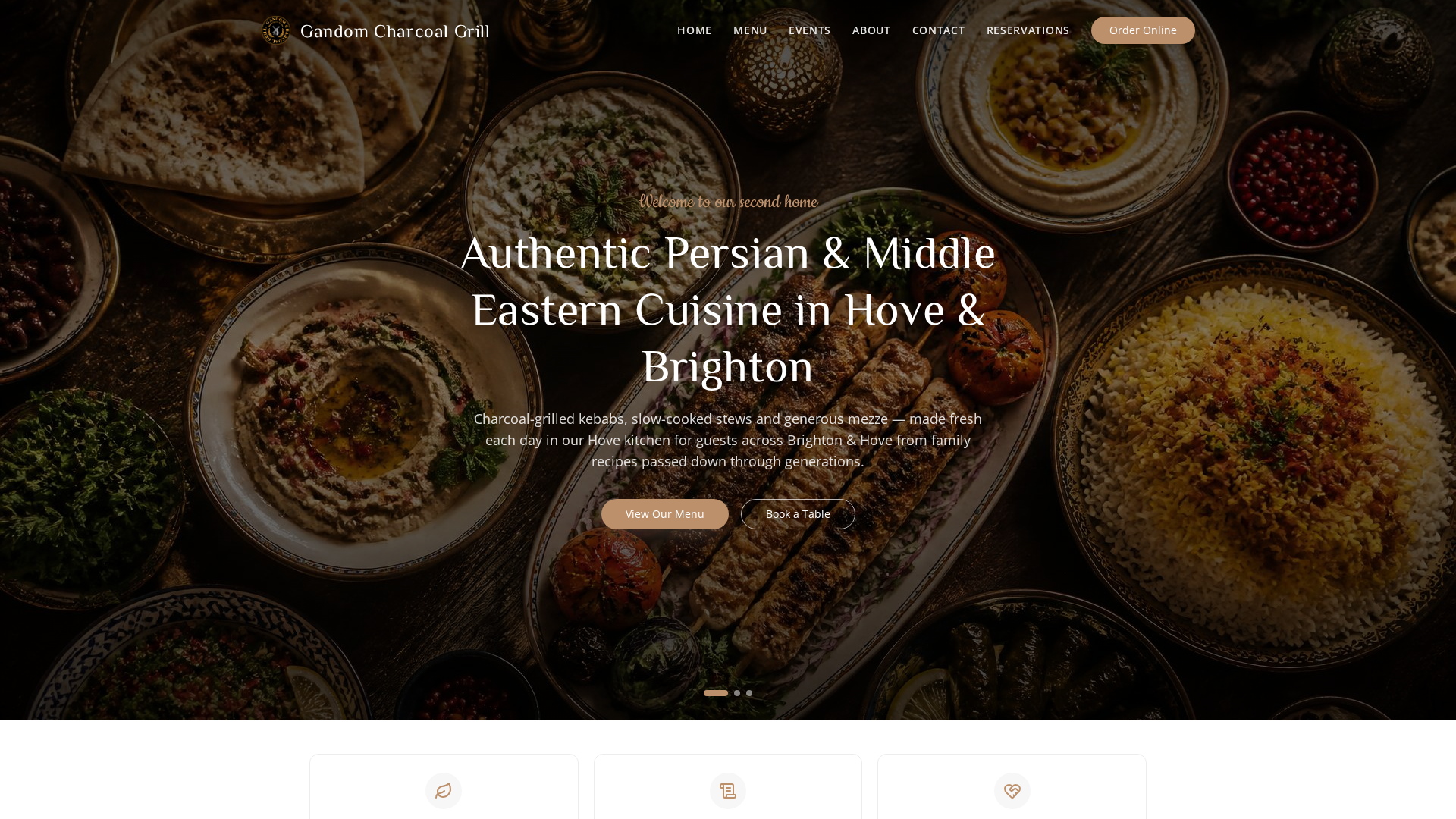 Gandom Charcoal Grill in Hove