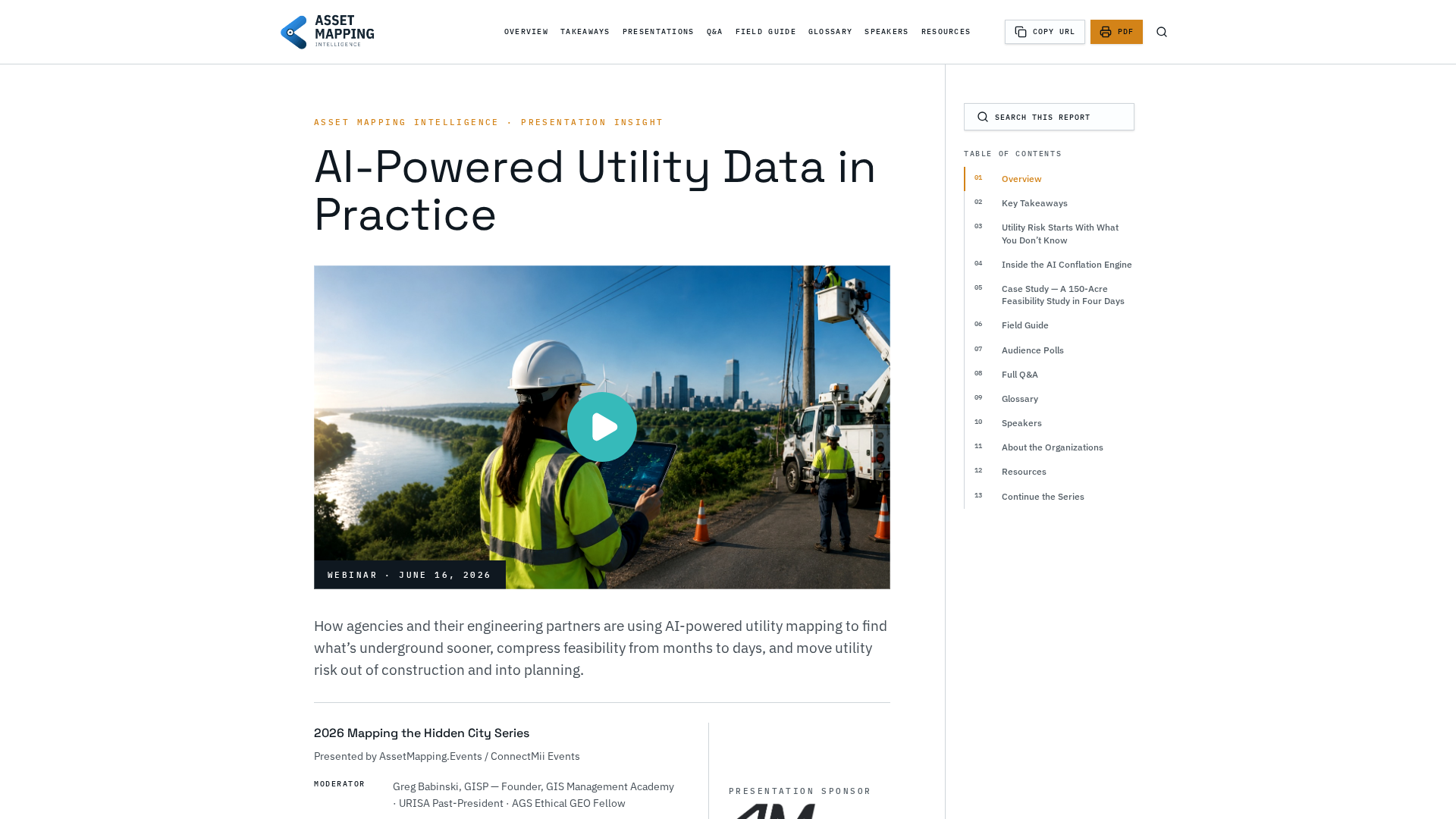 AI-Powered Utility Data