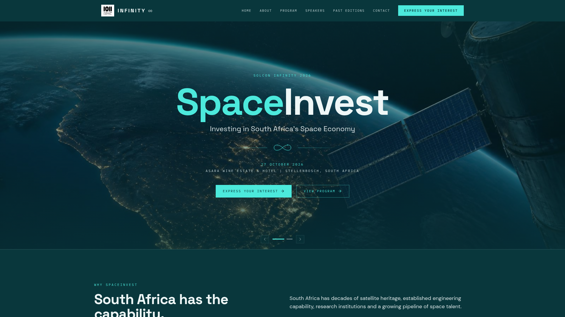 Speakers | Solcon Infinity 2026 — SpaceInvest