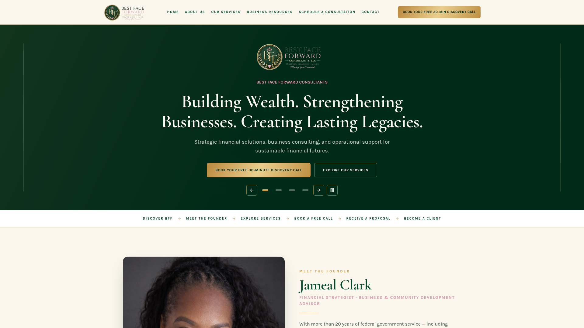 Best Face Forward Consultants | Financial & Business Consulting, MD & DC