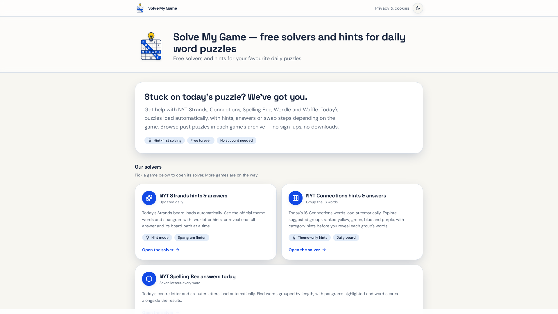 NYT Strands Hints & Answers Today - Spangram Included | Solve My Game