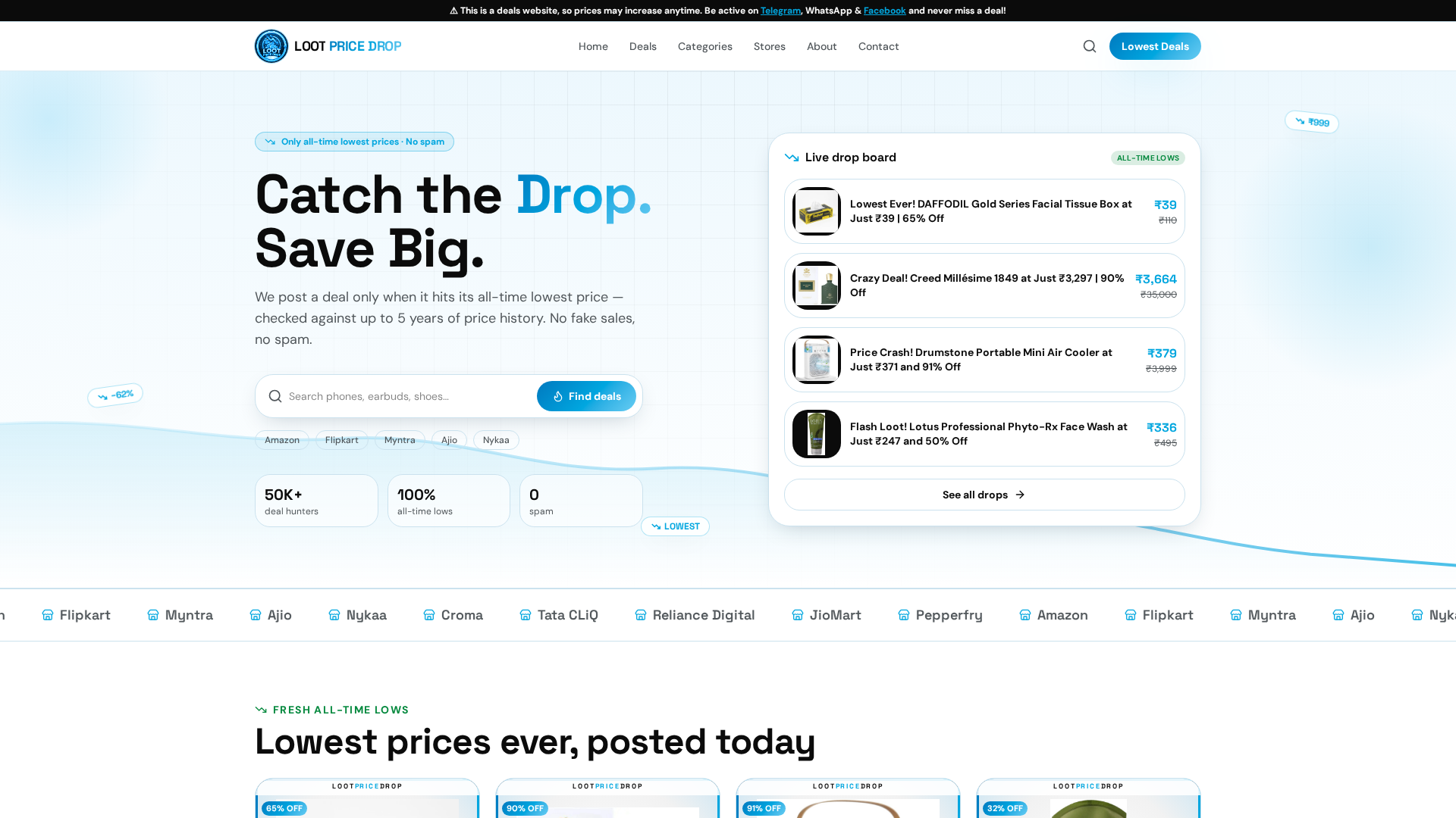 LOOTPRICEDrop — Catch the Drop. Save Big.