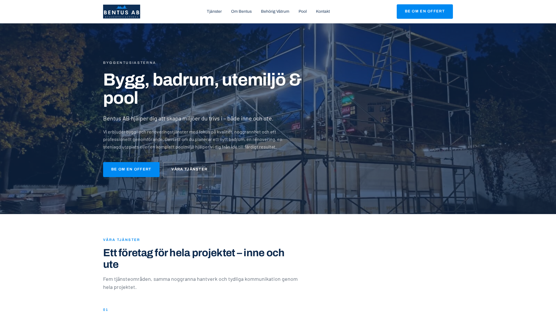 Bentus AB logotyp