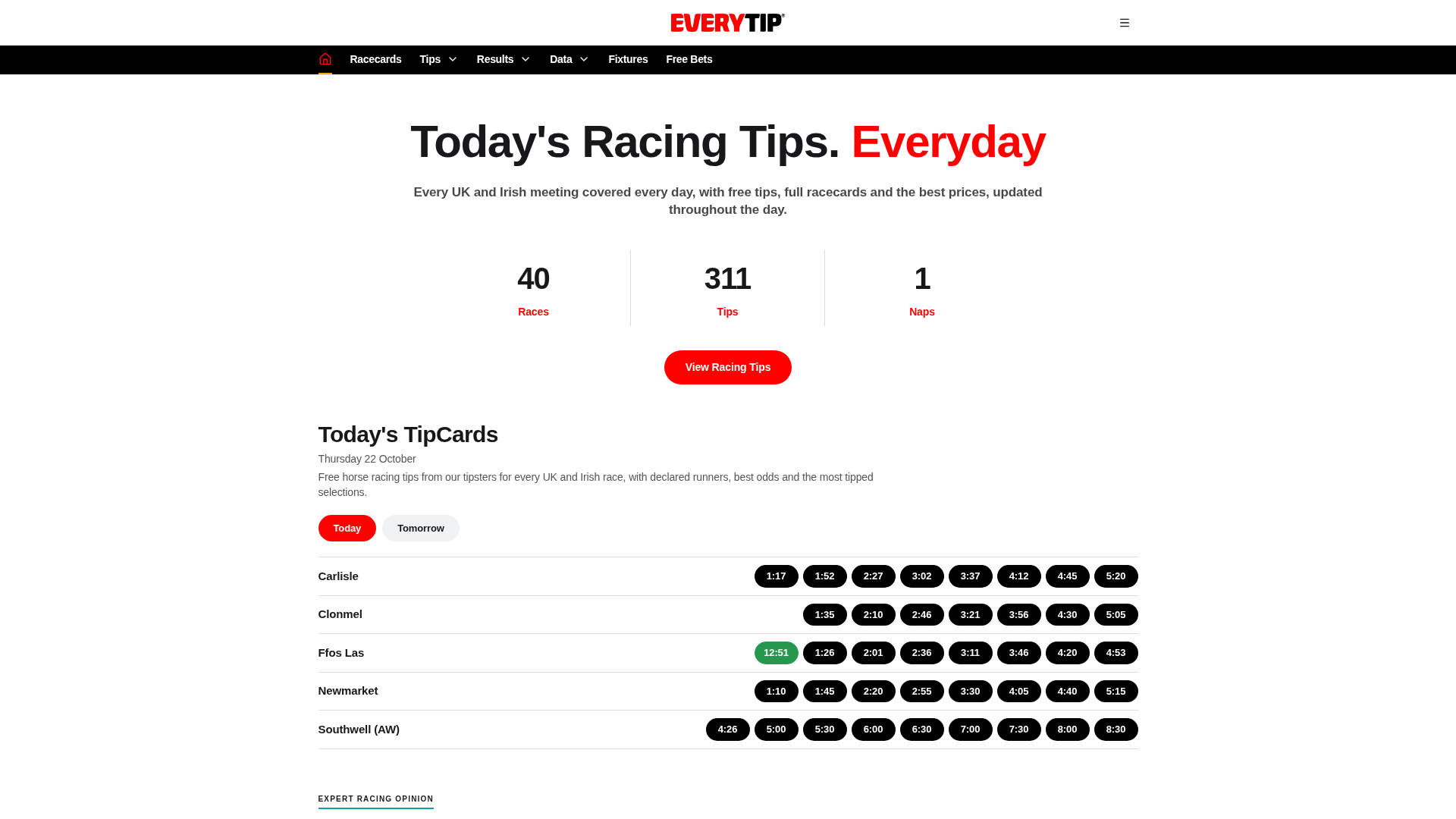 Tote Racing Betting | Pools, Placepot & Dividends | EveryTip