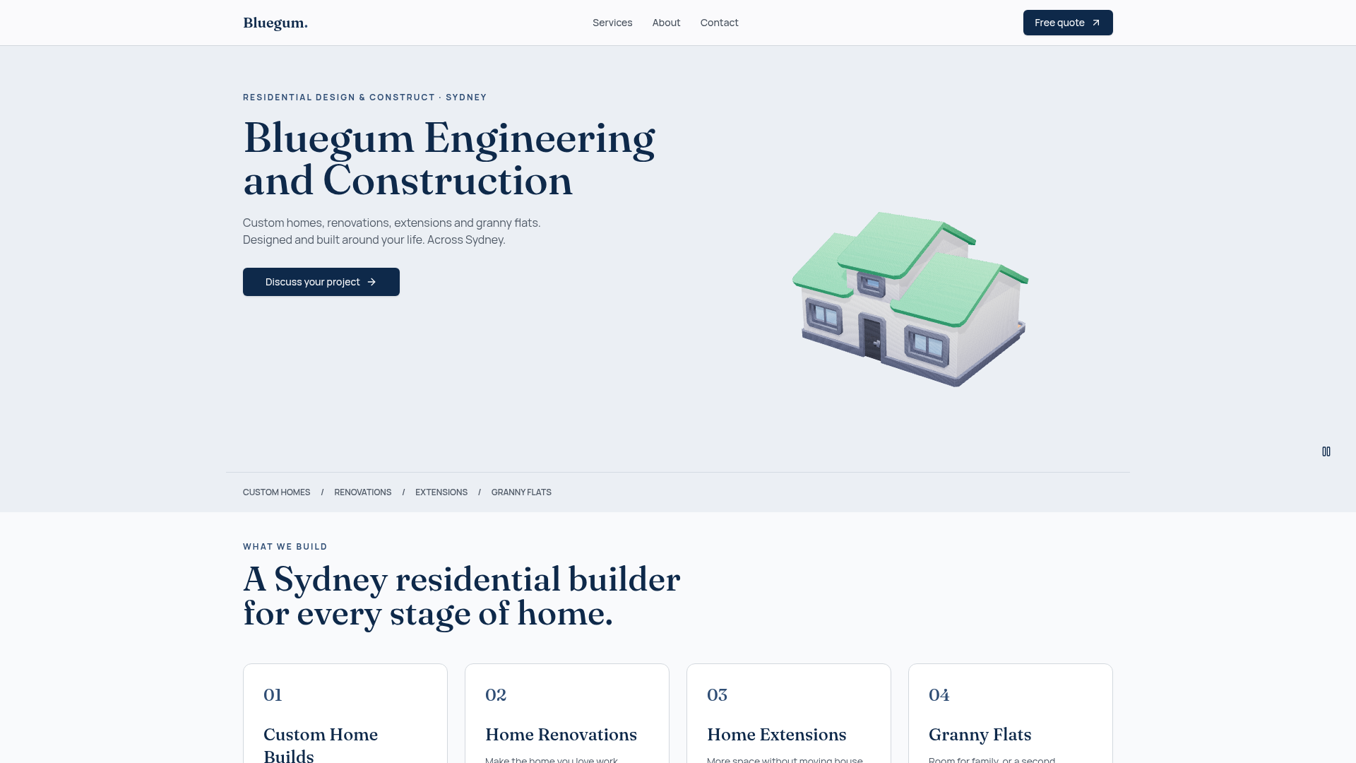 Design and Construct Builder Sydney | Bluegum Engineering and Construction