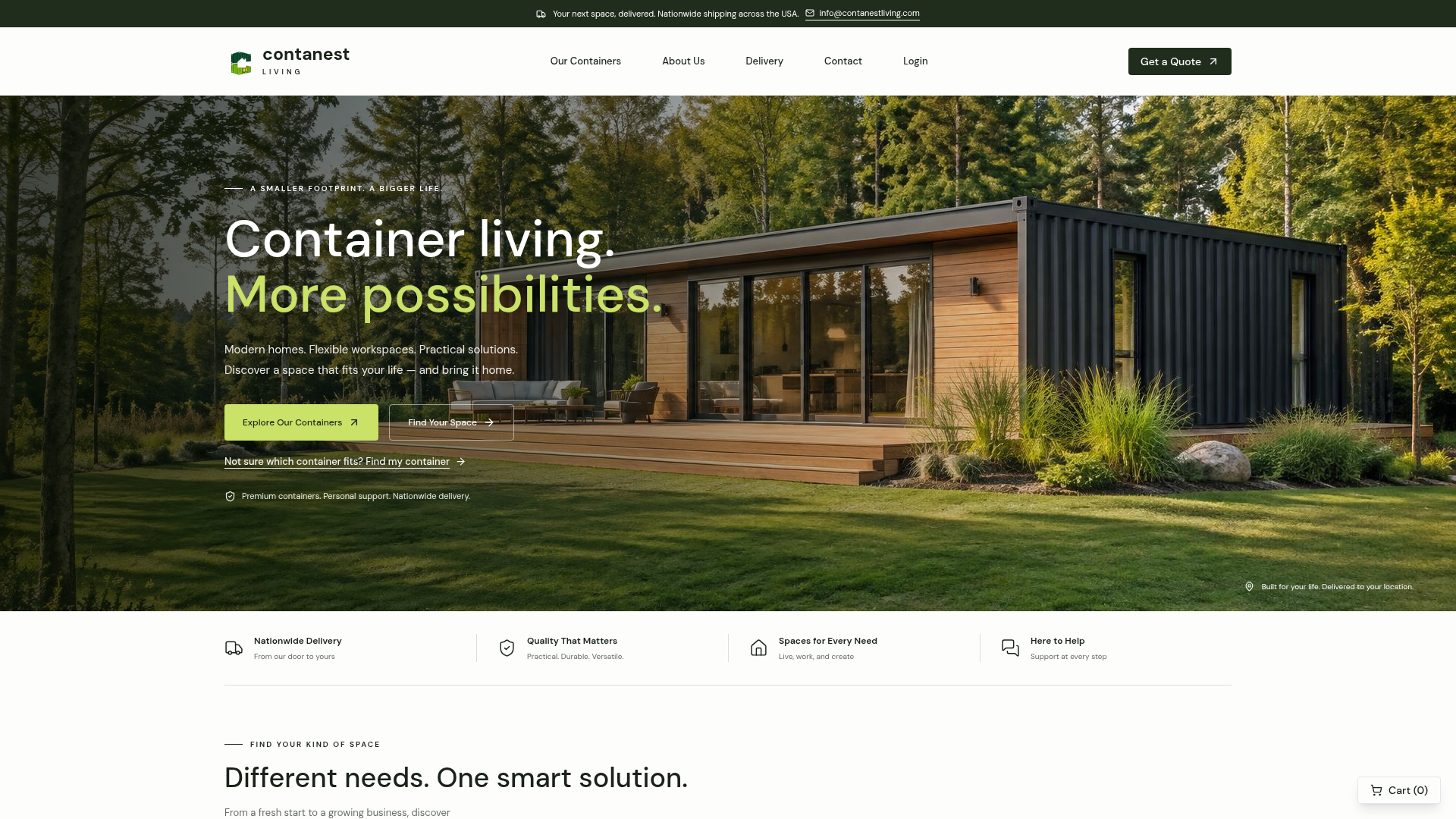 Contanest Living | Container Homes & Portable Buildings