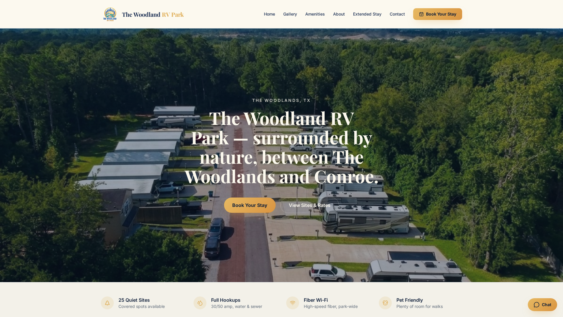 Woodland RV Park RV park in Conroe, TX (photo 4)