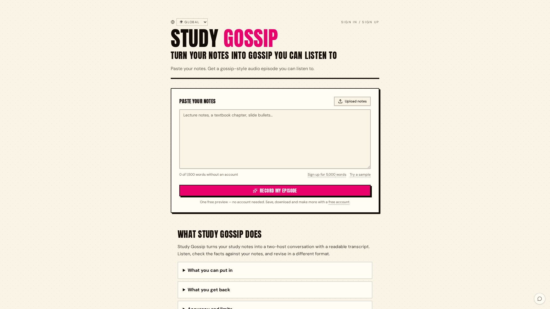 PDF to Study Podcast — Turn Any PDF Into a Two-Host Audio Revision Episode