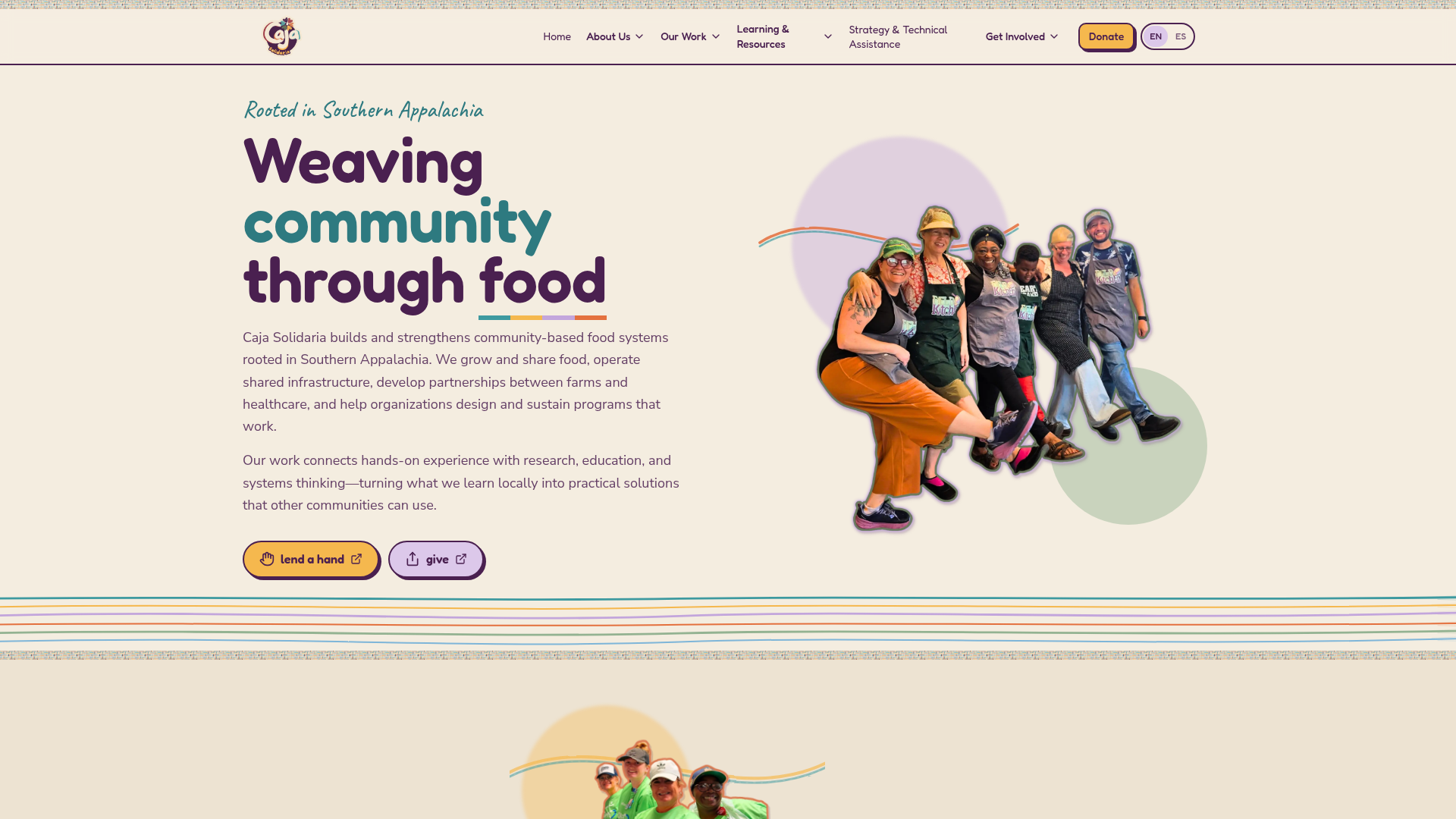 Straddle Connection Strategy & Technical Assistance — Caja Solidaria